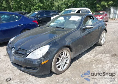 2007 Mercedes-Benz Slk 280 z USA, uszkodzony, nr VIN WDBWK54FX7F162448